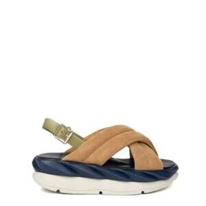 NEW 4CCCCEES women's mellow me slingback sandals in beige